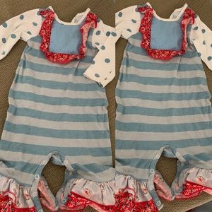 9M Ric Rac and Ruffles Tea Party Romper
